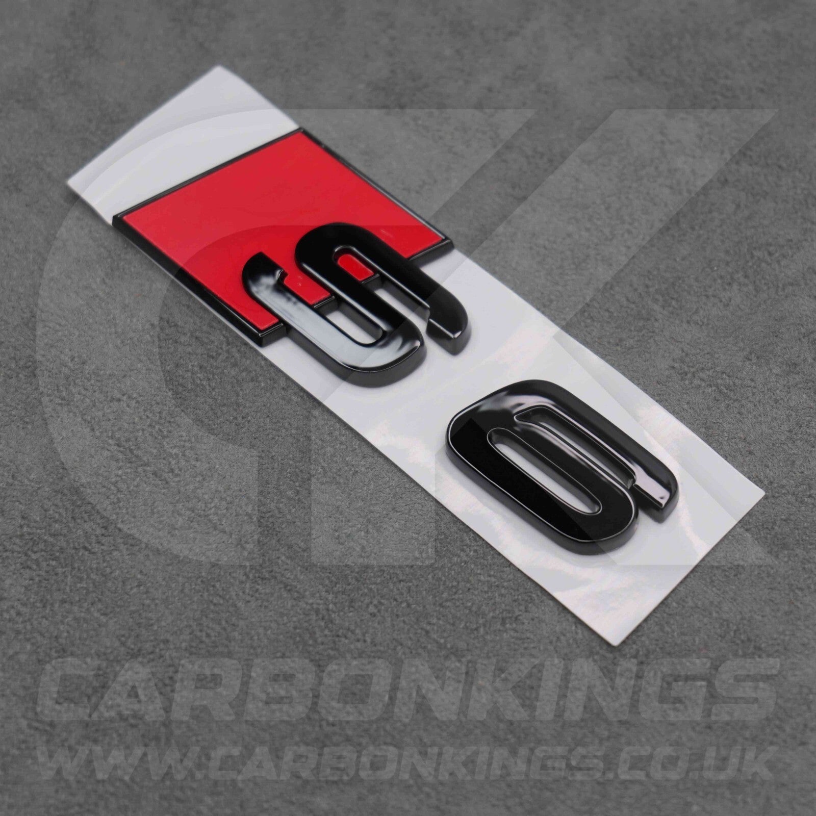 105 x 36mm Audi S6 Gloss Black Boot Rear Badge Letters Logo Emblem S 8L 8P 8V 8Y