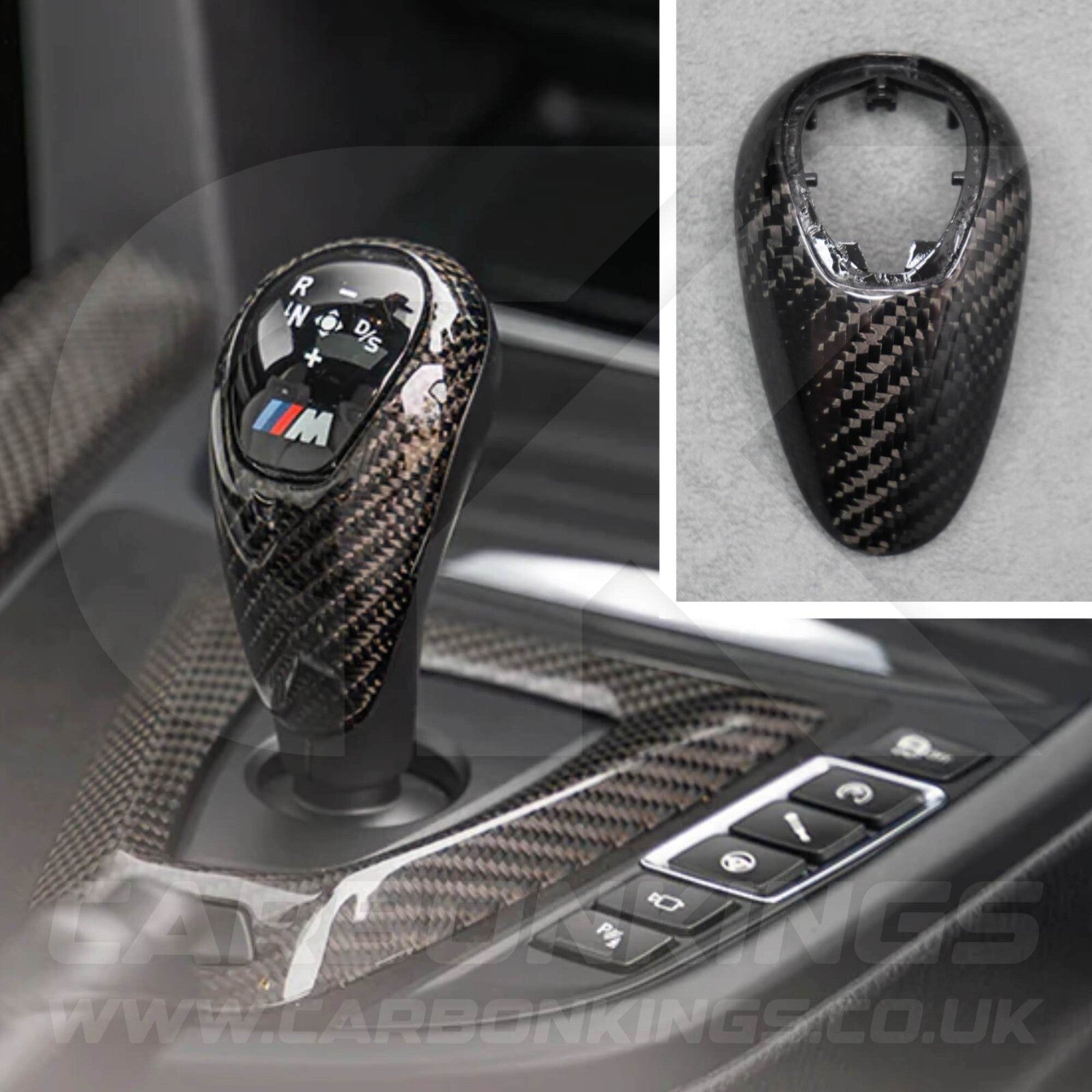 BMW Genuine Carbon Fibre REPLACEMENT Gear Knob F80 M3 F82 M4 M5 M6 X5M F87 M2
