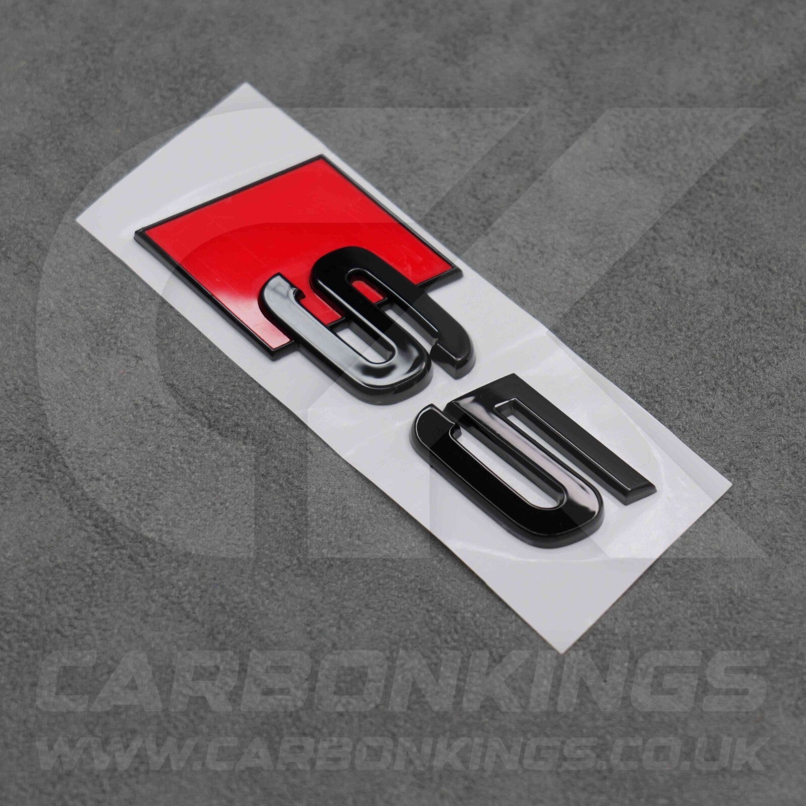 105 x 36mm Audi S5 Gloss Black Boot Rear Badge Letters Logo Emblem S 8L 8P 8V 8Y