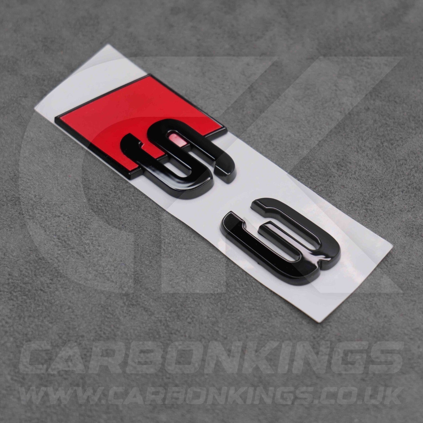 105 x 36mm Audi S3 Gloss Black Boot Rear Badge Letters Logo Emblem S 8L 8P 8V 8Y