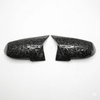 Forged Carbon Fibre Style Mirror Covers for BMW 1 2 3 4 Series F20 F22 F30 F32 i3 i3S