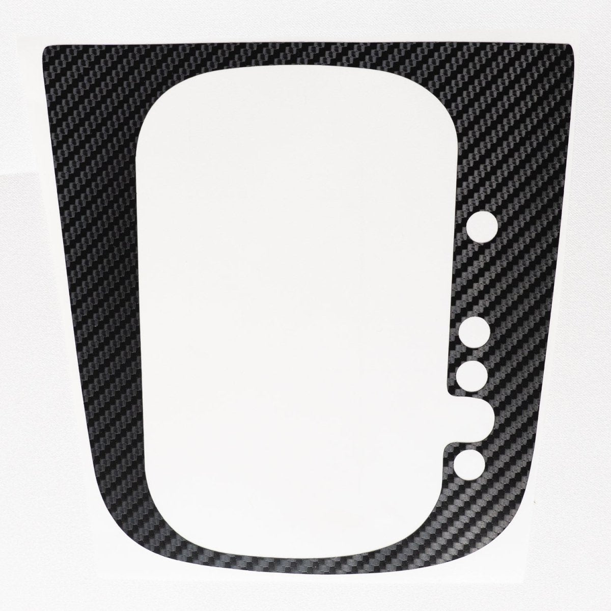 Carbon Fibre DSG Gear Knob Sticker for Volkswagen Golf R32 GTI GTD Scirocco MK5 MK6 - Interior Styling | Carbon Kings