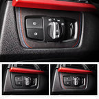 Alcantara Suede Headlight Switch Trim for BMW F30 F34 F80 M3 F82 M4 M5 F87 M2 - Interior Styling | Carbon Kings