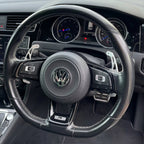 Silver Alloy Extended Gear Shifter Paddles for Volkswagen VW Golf MK7 7.5 GTI GTD R TSI DSG