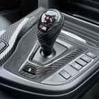 Carbon Fibre Gear Knob Trim for BMW F80 M3 F82 M4 M5 M6 X5M F87 M2 F82 F83 - Interior Styling | Carbon Kings