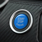 Gloss Blue Start Stop Engine Button BMW E87 E60 E83 E84 E89 E90 E91 E92 E93 M3