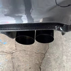 4x Chrome Silver Oversized Stainless Steel Exhaust Tips for BMW G87 M2 G80 G81 M3 G82 G83 M4