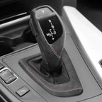 Alcantara Gear Knob & Surround Trims BMW 1 2 F20 M135i M140i M235i M240i - Interior Styling | Carbon Kings
