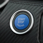 Matte Blue Start Stop Engine Button for BMW E87 E60 E83 E84 E89 E90 E91 E92 E93 M3