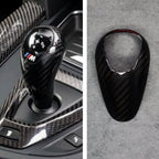 Carbon Fibre Gear Knob Trim for BMW F80 M3 F82 M4 M5 M6 X5M F87 M2 F82 F83 - Interior Styling | Carbon Kings