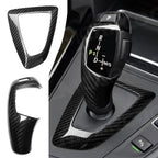 Carbon Fibre Gear Knob & Surround Trims BMW F15 F20 F25 F30 F32 F06 F10 F35 F36 - Interior Styling | Carbon Kings