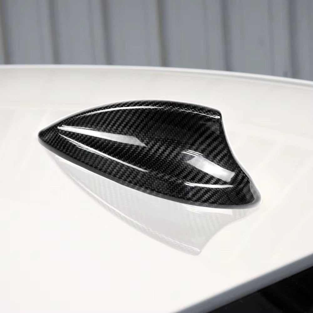 Carbon Fibre Aerial Antenna Cover for BMW M2 M3 M4 F22 F30 F34 G30 F80 G11 G82 - Exterior Styling | Carbon Kings