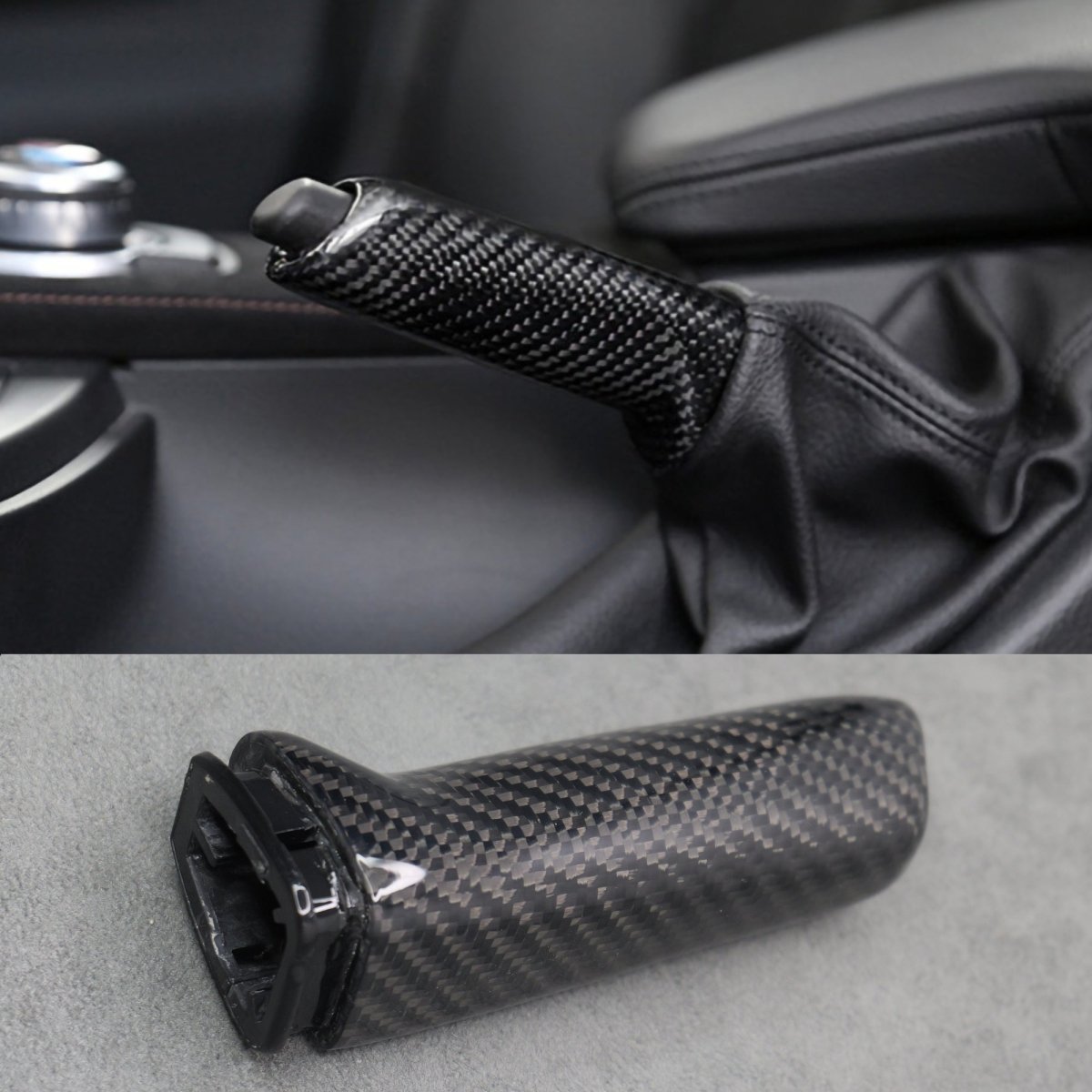 Carbon Fibre Handbrake for BMW M2 M3 M4 M5 F20 F30 F10 F80 1 2 3 4 5 6 Series - Interior Styling | Carbon Kings