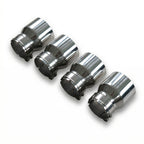 4x Chrome Silver Oversized Stainless Steel Exhaust Tips for BMW G87 M2 G80 G81 M3 G82 G83 M4