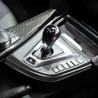 Carbon Fibre Gear Shifter Knob Surrounding Trim for BMW F80 M2 M3 F82 F83 M4 F87 - Interior Styling | Carbon Kings