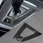 Carbon Fibre Gear Knob Surround Trim for BMW M2 M3 M4 F87 F80 F82 F83 - Interior Styling | Carbon Kings