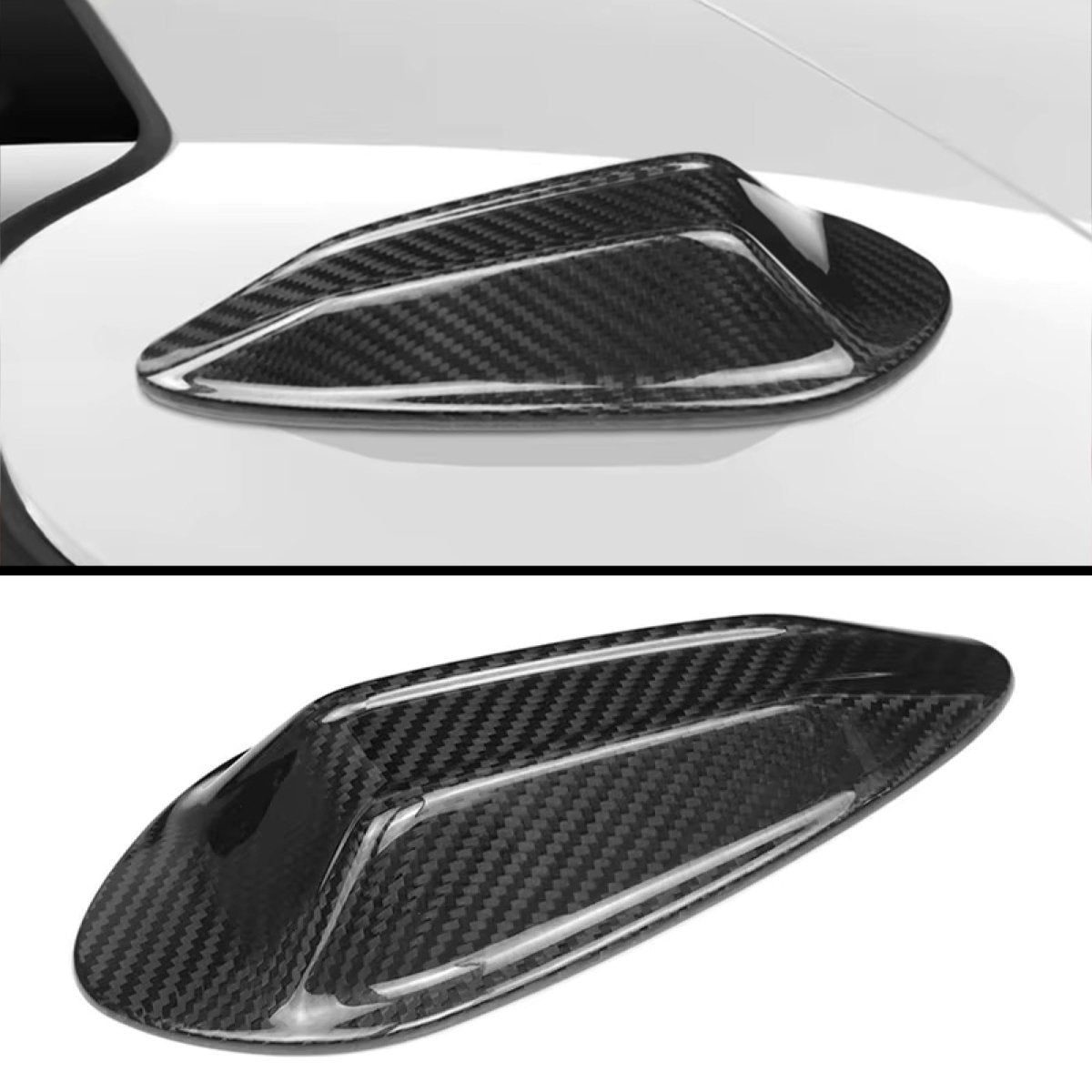 Carbon Fibre Shark Fin Antenna Aerial Cover for BMW M2 M3 M4 G80 G87 G20 G42 X5 X6 GO5 G06 - Exterior Styling | Carbon Kings