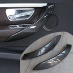 Carbon Fibre Style Door Handle Covers BMW 3 4 Series F30 F31 F34 F32 F33 F36 - Interior Styling | Carbon Kings