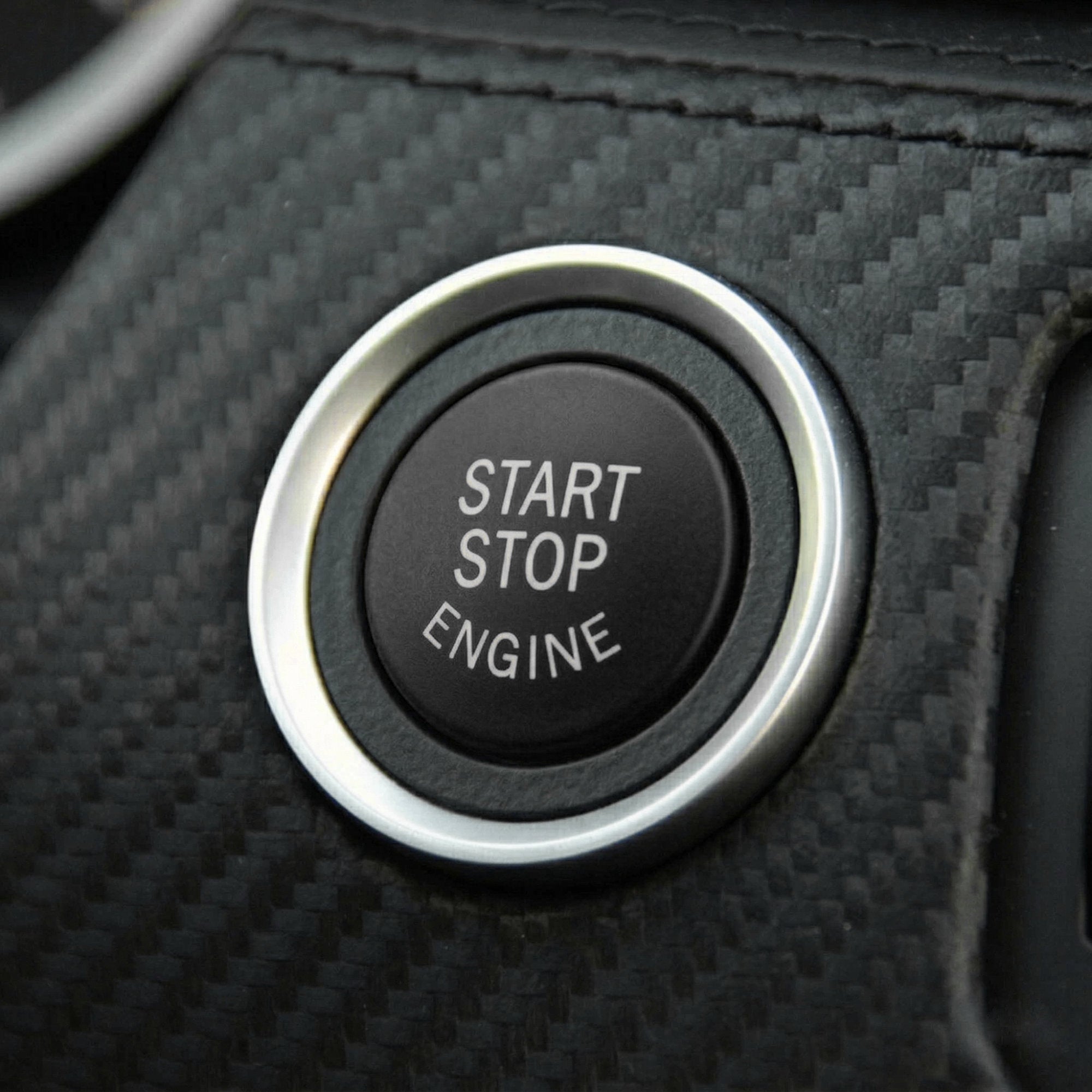Matte Black Start Stop Engine Button for BMW E87 E60 E83 E84 E89 E90 E91 E92 E93 M3