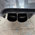4x Multicoloured Oversized Stainless Steel Exhaust Tips for BMW M2 M3 M4 M5 F87 F80 F82 F10 M6 F06/F12/F13 70MM