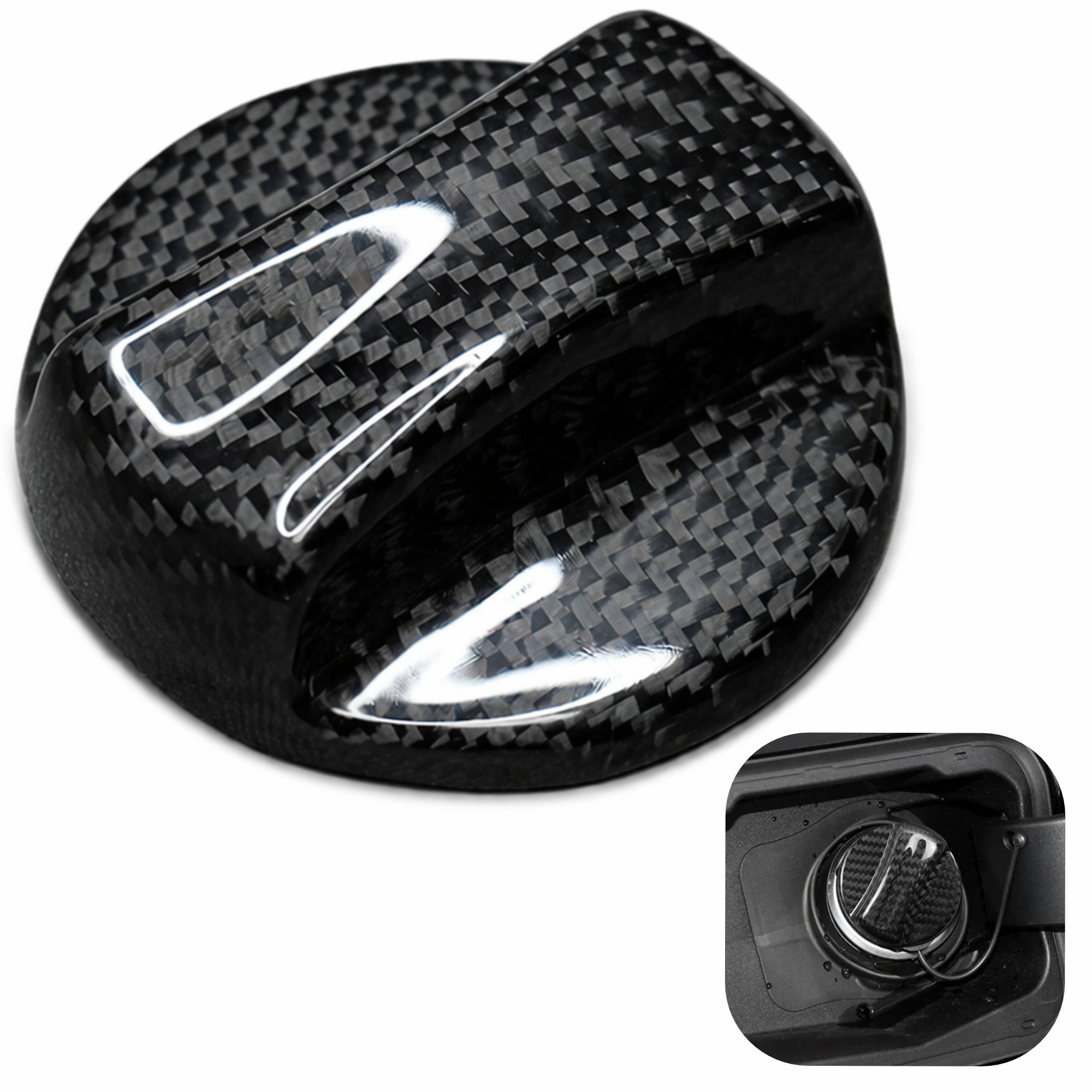 Carbon Fibre Fuel Cap Filler Cover for BMW 1 2 3 4 5 Series M2 M3 M4 M5