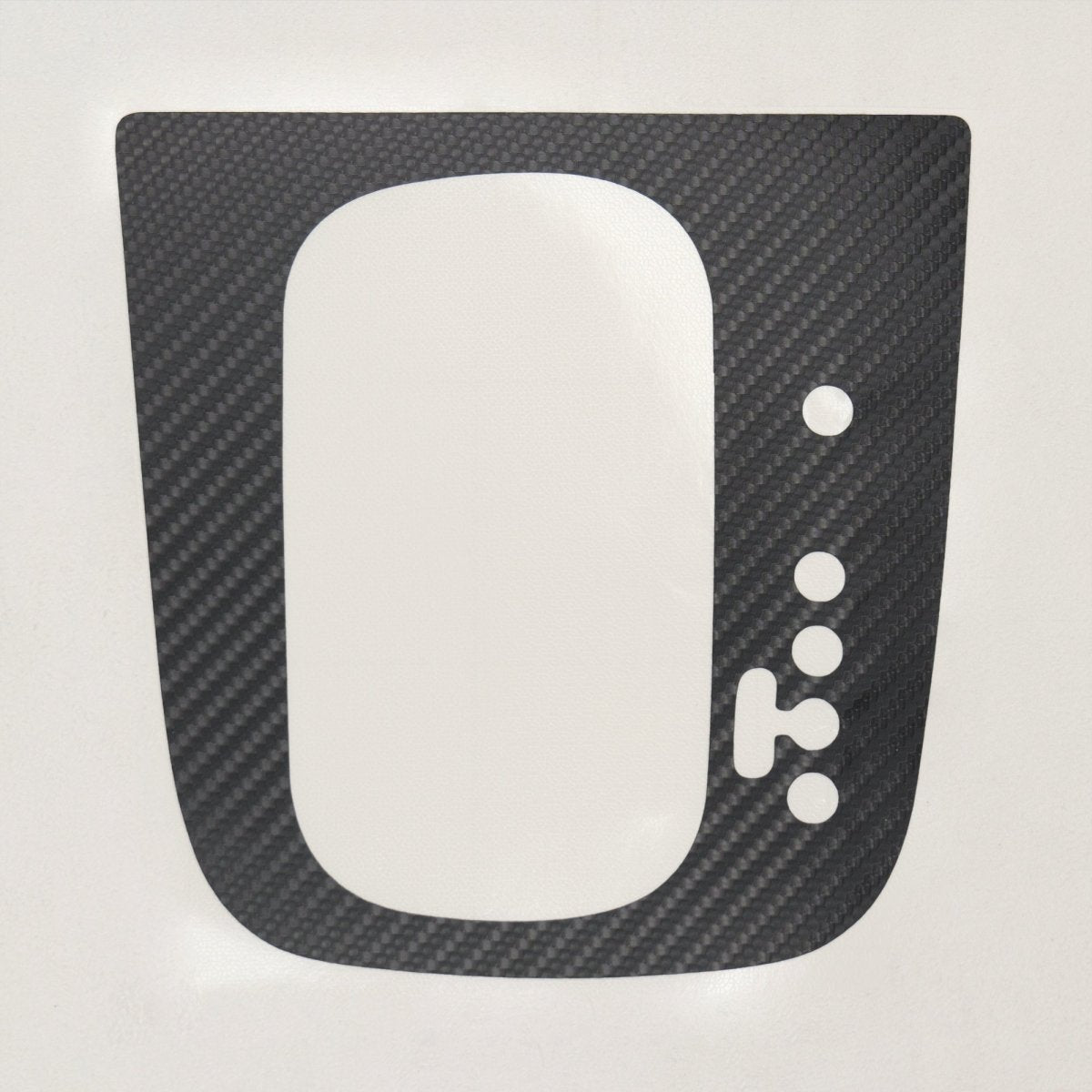 Carbon Fibre DSG Gear Knob Sticker for Volkswagen MK1 Tiguan Touareg MK5 Golf - Interior Styling | Carbon Kings