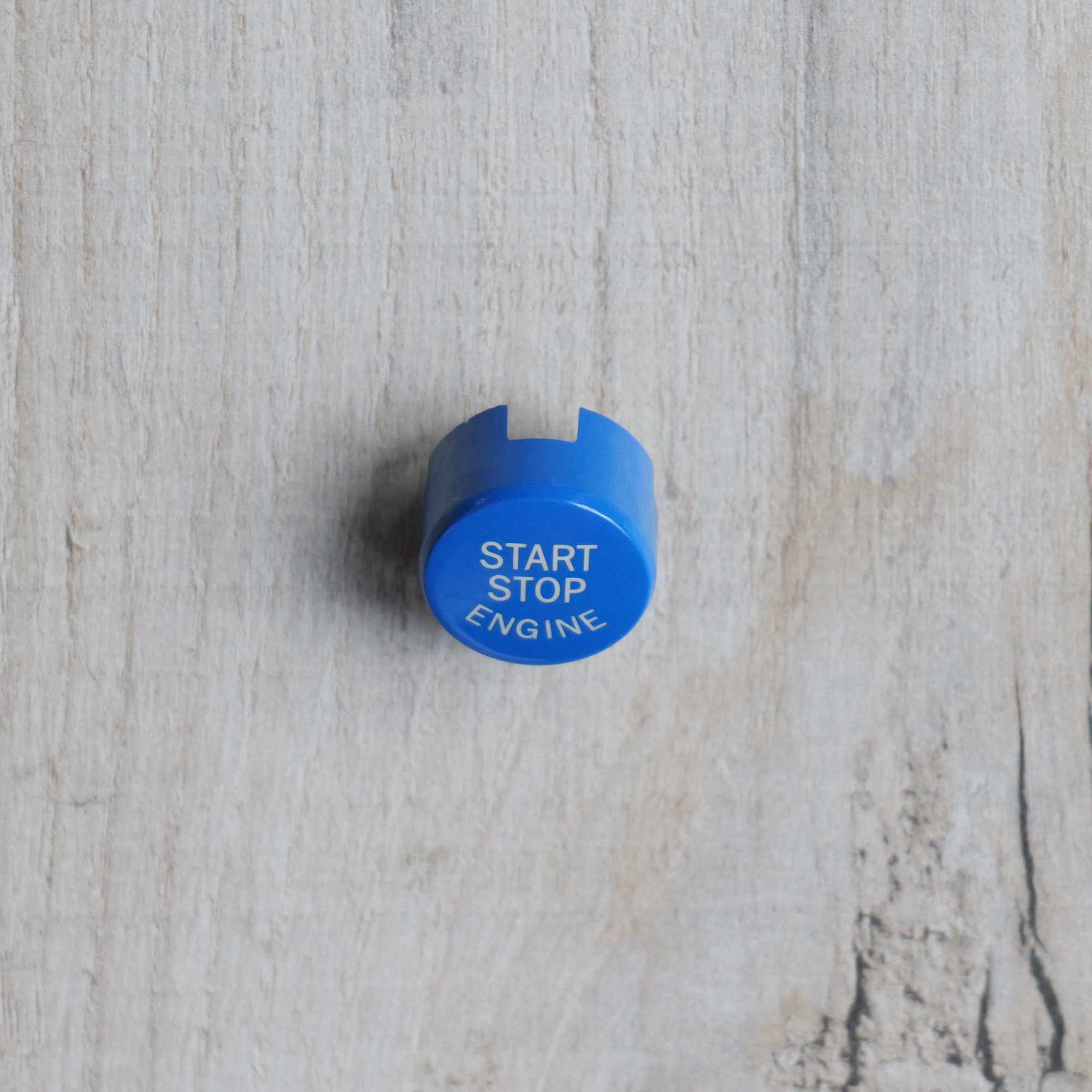 Blue Start Stop Engine Button for BMW M2 M3 M4 M5 M6 M140i F20 F80 F82 F83 F85 F87 - Interior Styling | Carbon Kings