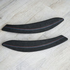 Alcantara Door Handle Covers Printed Red Blue Stitching BMW 3 4 Series F30 F31 F34 F32 F33 F36