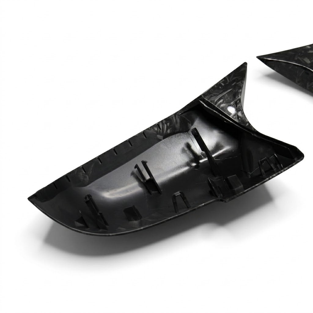 Forged Carbon Fibre Style Mirror Covers for BMW 1 2 3 4 Series F20 F22 F30 F32 i3 i3S