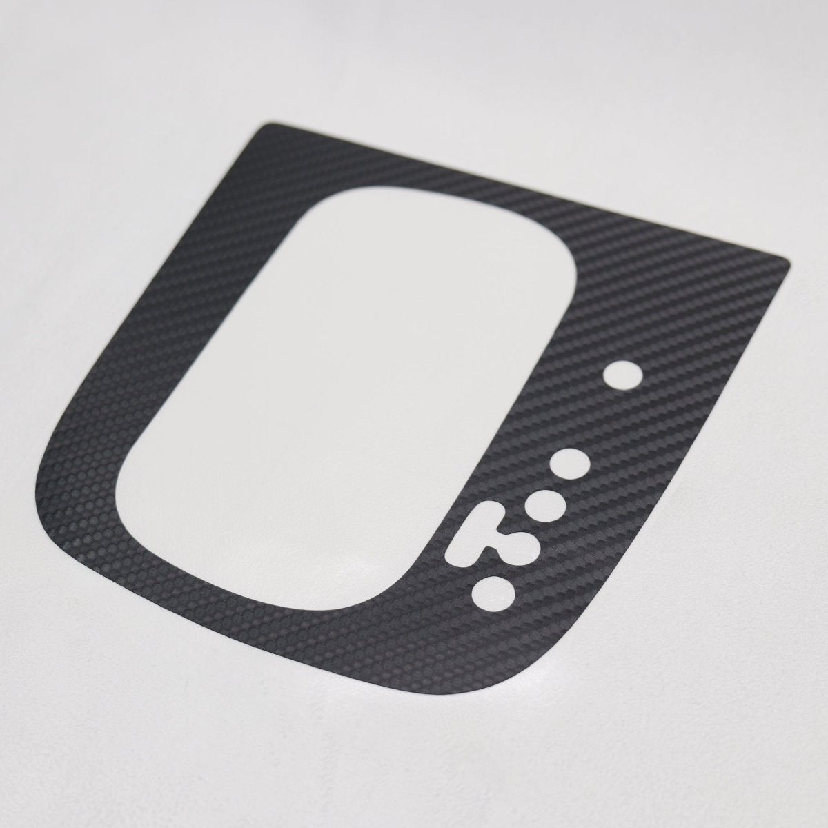 Carbon Fibre DSG Gear Knob Sticker for Volkswagen MK1 Tiguan Touareg MK5 Golf - Interior Styling | Carbon Kings