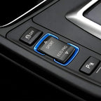 Blue Sport Eco Centre Button Trim for BMW F20 F21 F22 F30 F32 F33 F36 i3 i3S