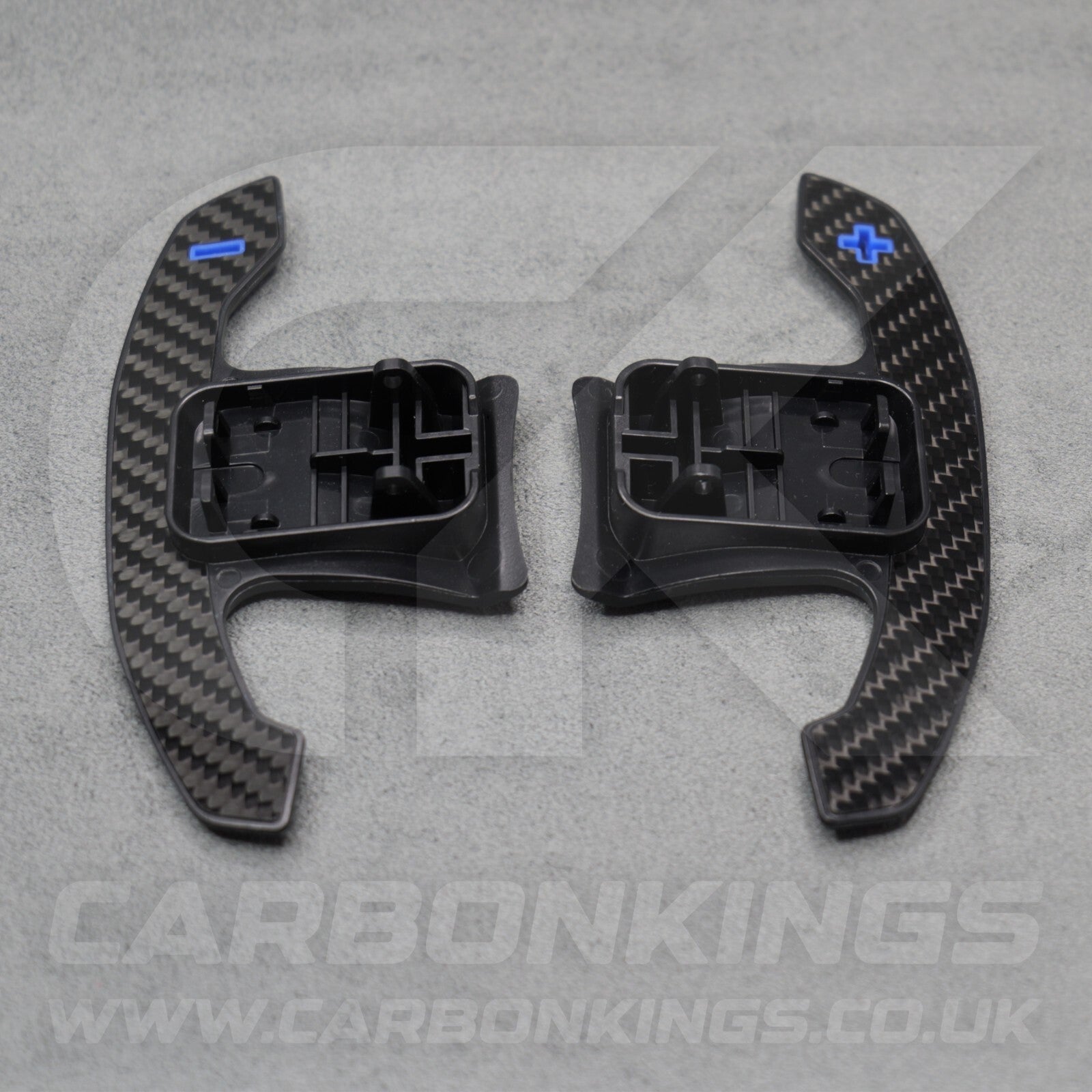 Toyota GR Supra Carbon Fibre & Blue Gear Shifter Paddles J29/DB A90/A9 - 2019 +