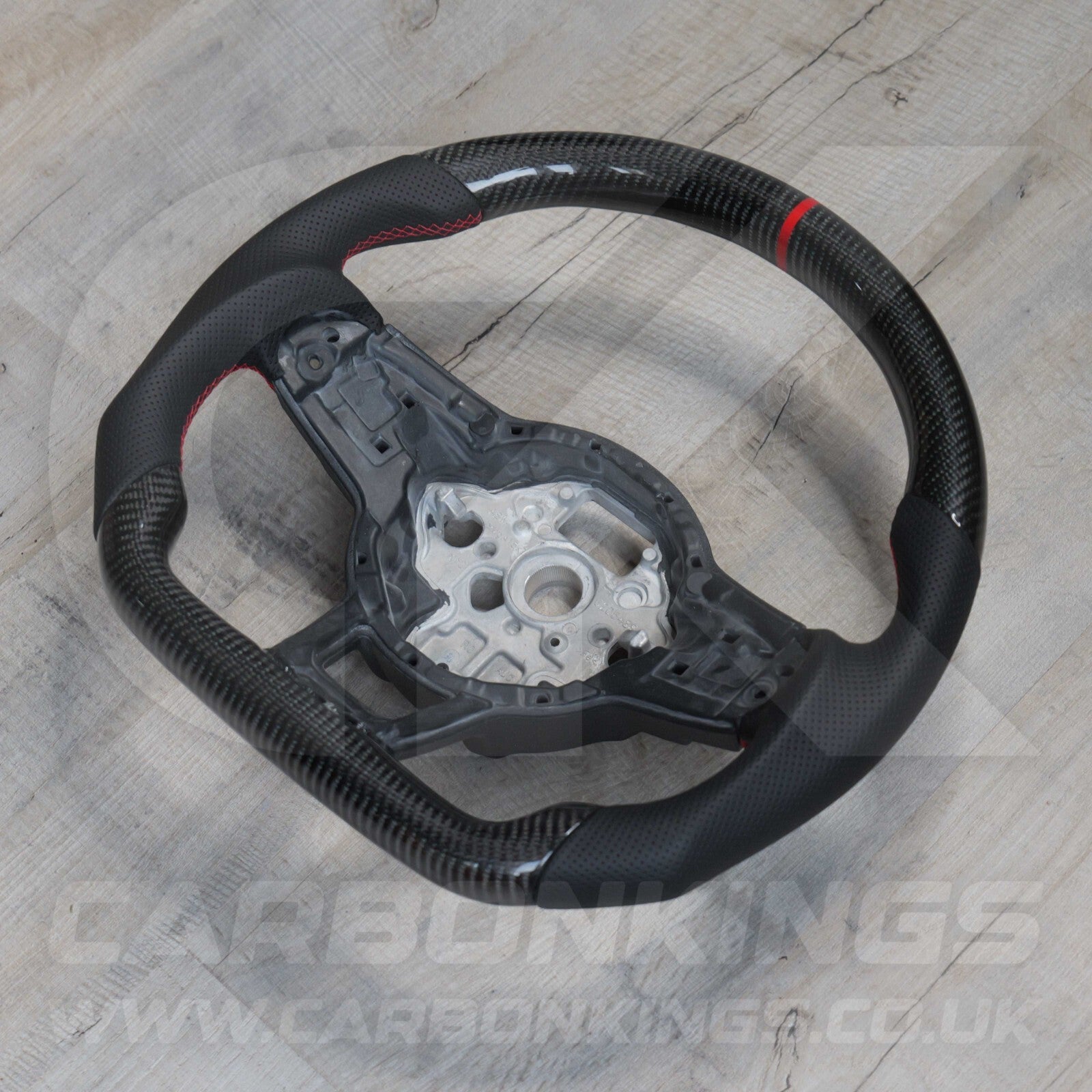 Volkswagen Carbon Fibre Steering Wheel VW Golf MK7 MK7.5 R R-Line GTI GTD GTE +