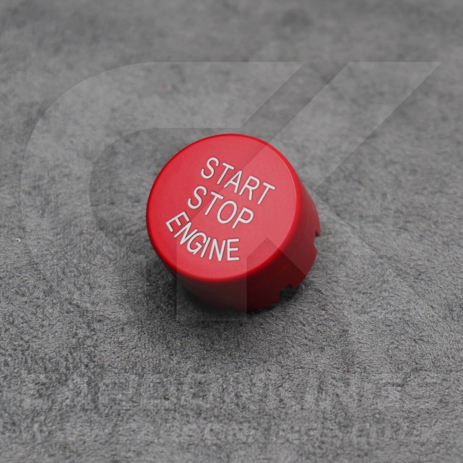 MATTE Red Start Stop Engine Button M2 M3 M4 M5 M6 M140i F20 F80 F82 F83 F85 F87