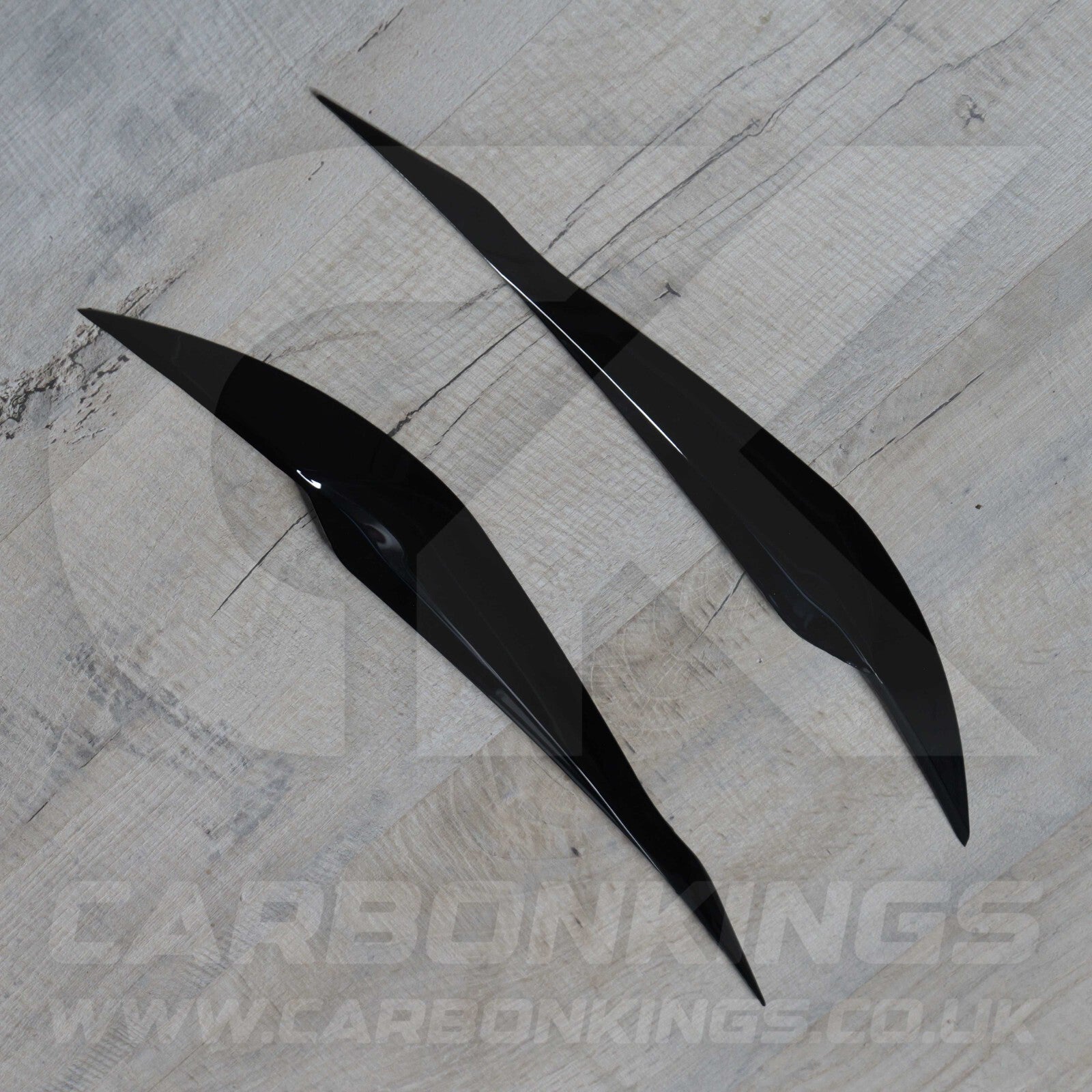 BMW Gloss Black Headlight Eyebrow Trims for 3 Series F30 & F35 2013 - 2018