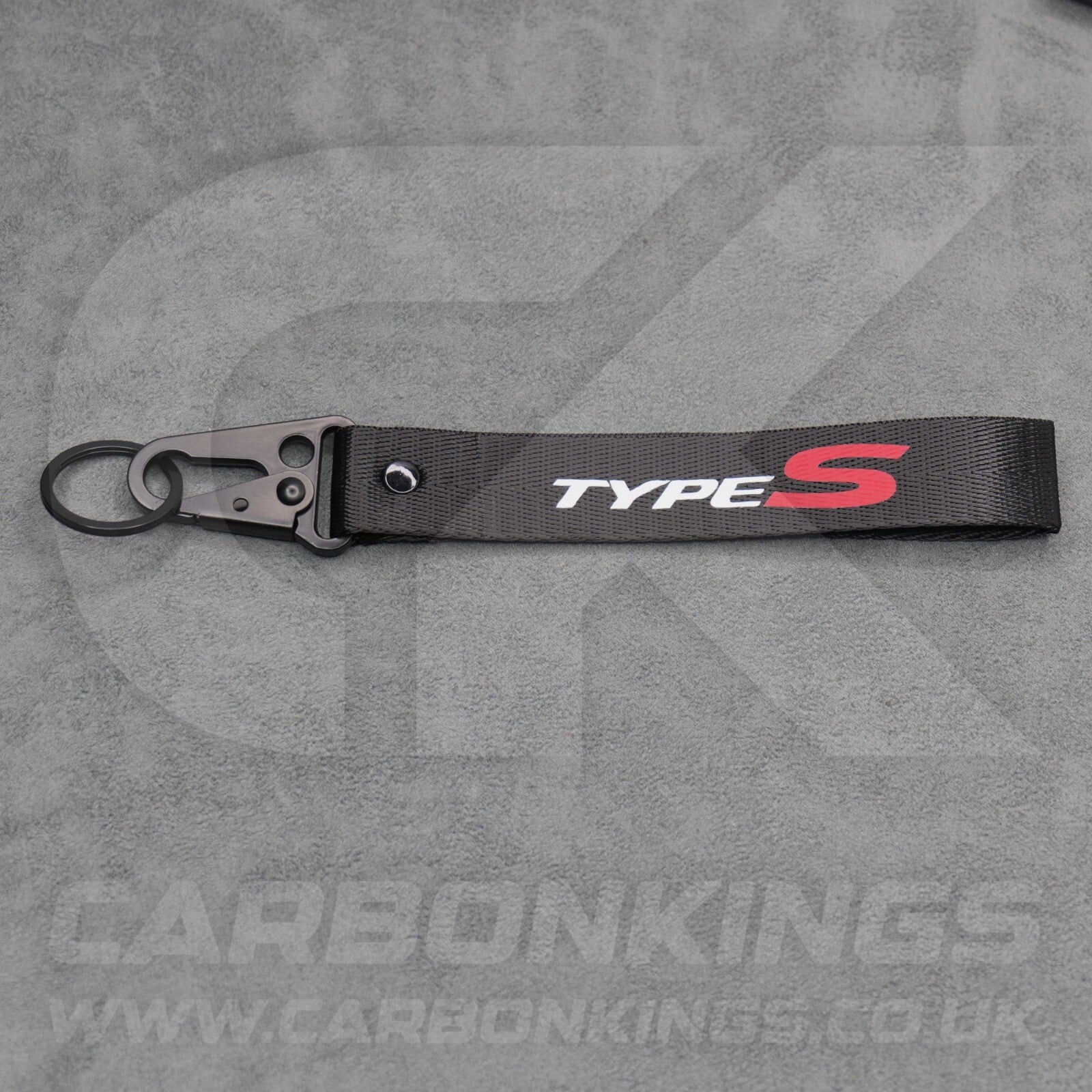 Honda Civic Type S Black Car Key Ring Chain Premium & Durable EP3 FK2 FK8 FL5