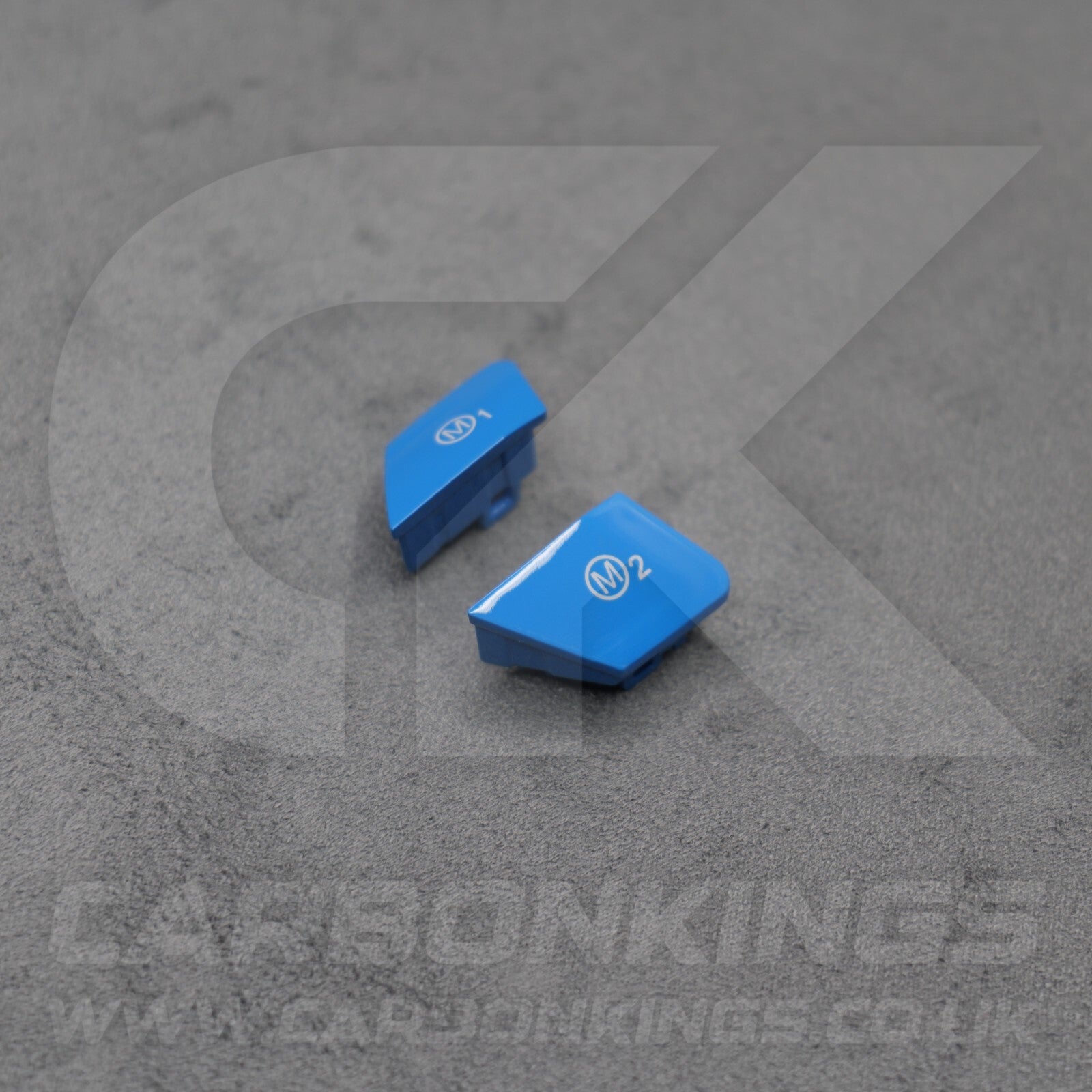 BMW Blue M1 & M2 Buttons Set for M2 M3 M4 M5 M6 X5M X6M F80 F82 F83 F85 F87 M