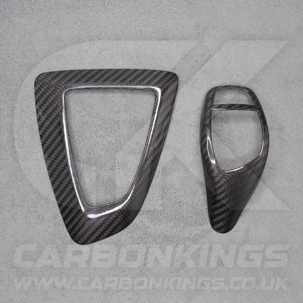 Genuine Carbon Fibre Gear Knob & Surround Trims BMW F20 M135i M140i M235i M240i