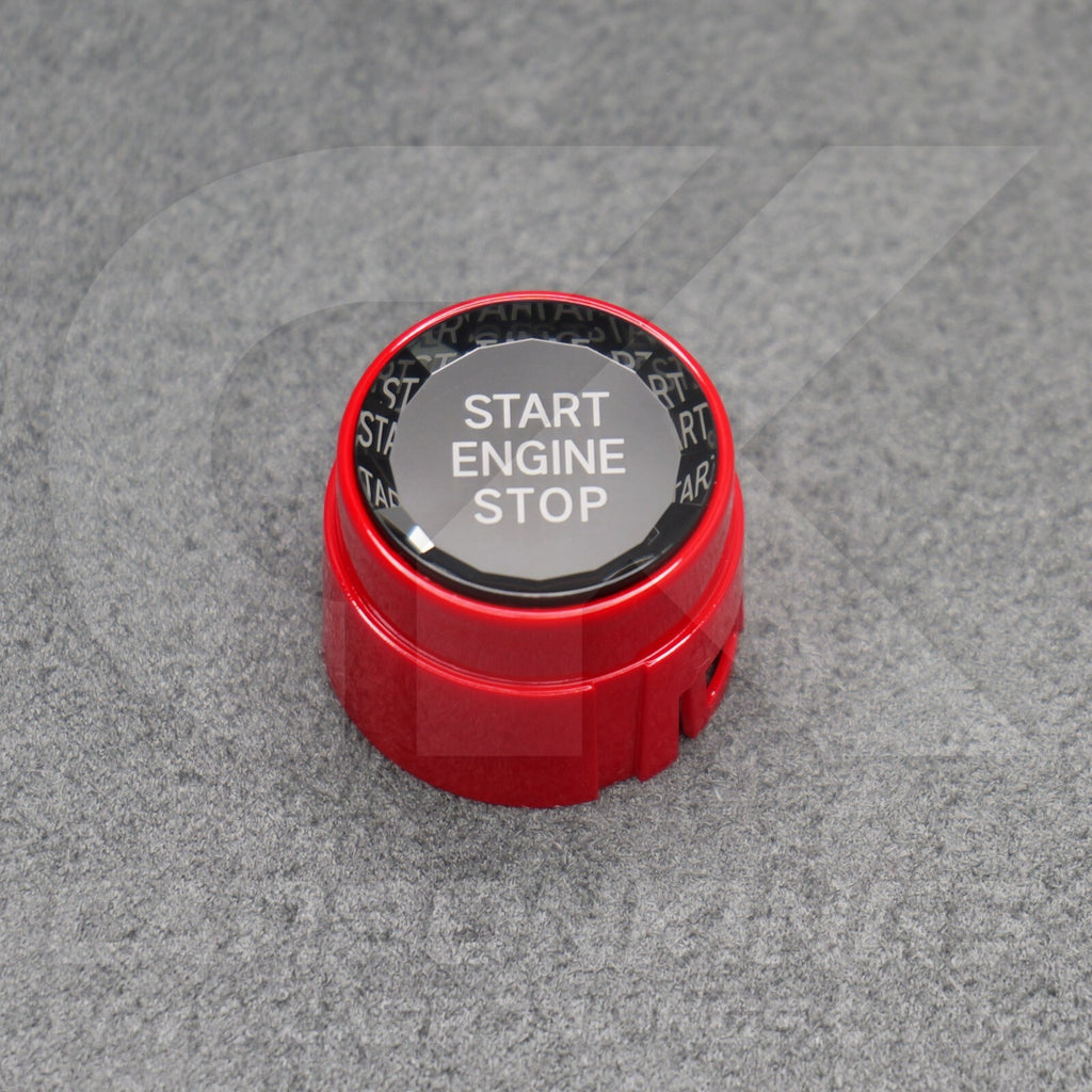 Red Crystal Start Engine Button for BMW 5 6 7 Series F01 F02 F10 F11 F12 2009 +