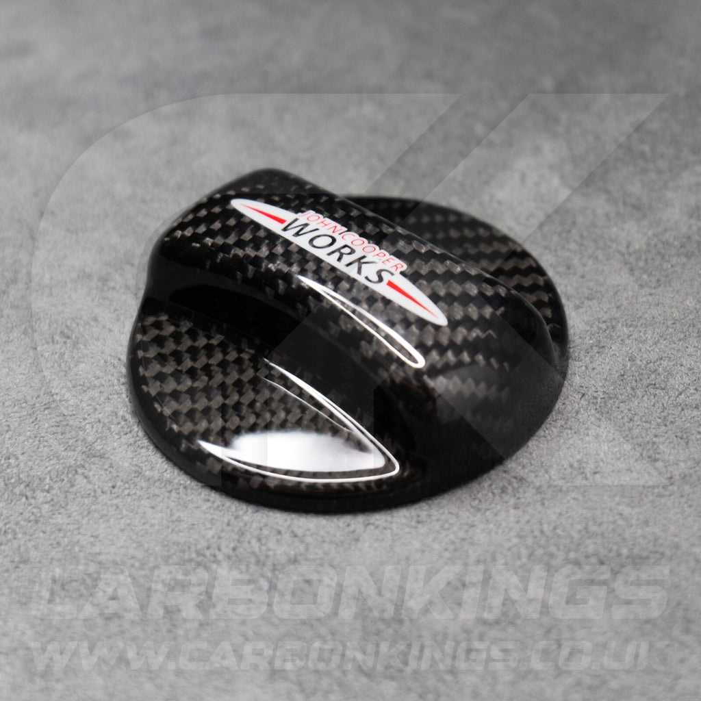 MINI Cooper JCW Genuine Carbon Fibre Fuel Filler Cap Cover R56 R55 R53 R52 R50 +