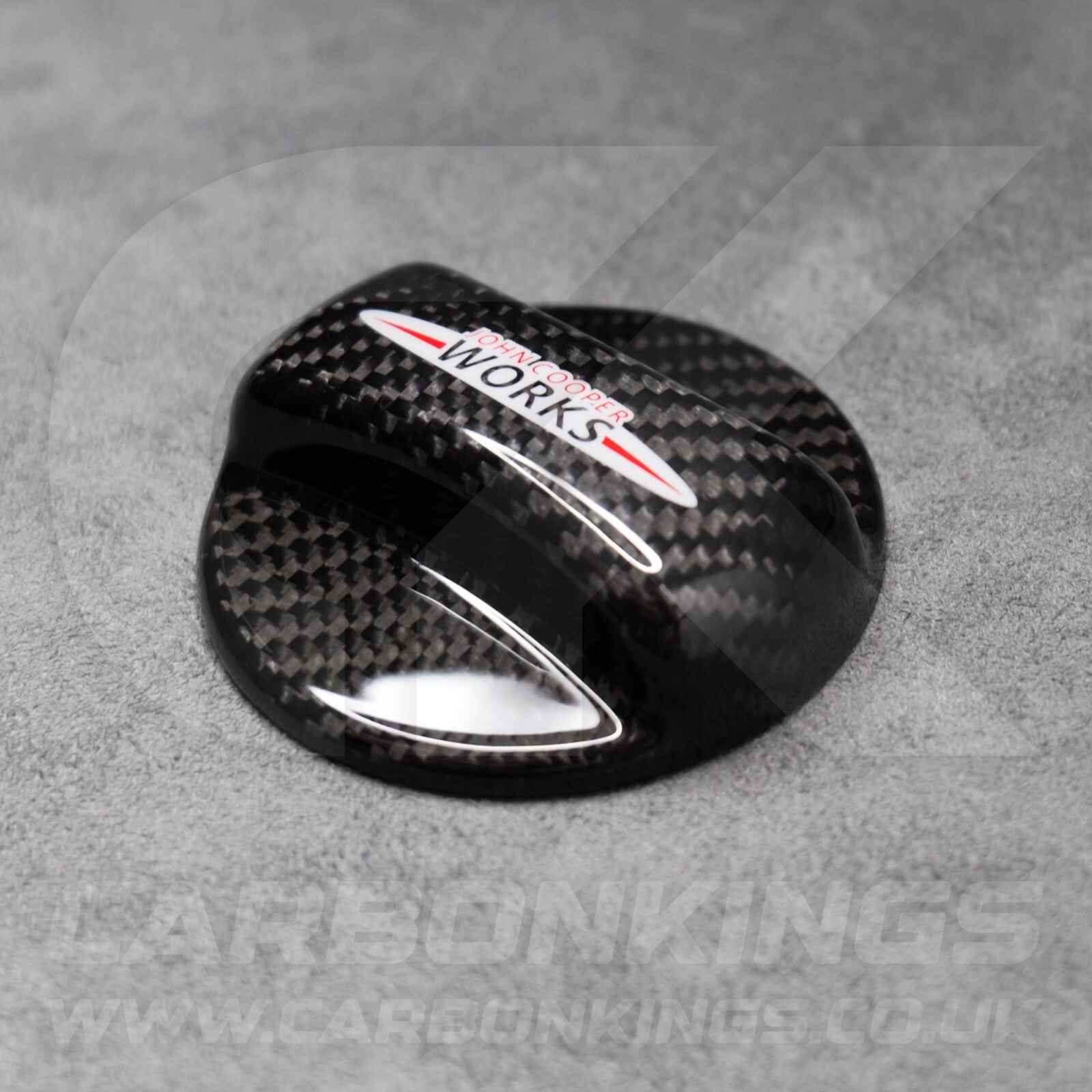 MINI Cooper JCW Genuine Carbon Fibre Fuel Filler Cap Cover R56 R55 R53 R52 R50 +
