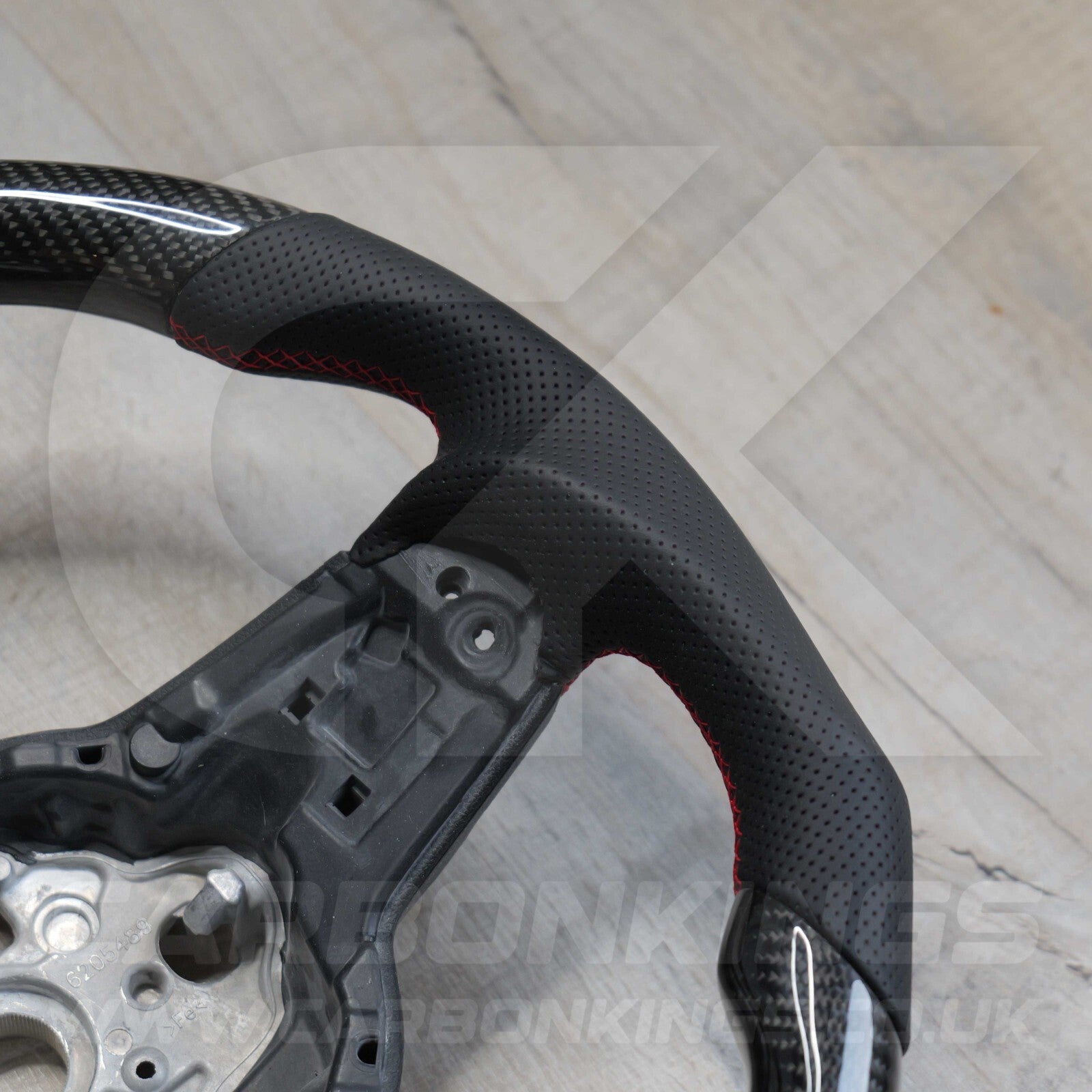 Volkswagen Carbon Fibre Steering Wheel VW Golf MK7 MK7.5 R R-Line GTI GTD GTE +