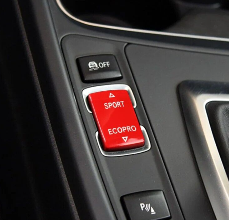 BMW Red Sport / Eco Pro Centre Console Button F20 F21 F22 F30 F32 F33 F36 +