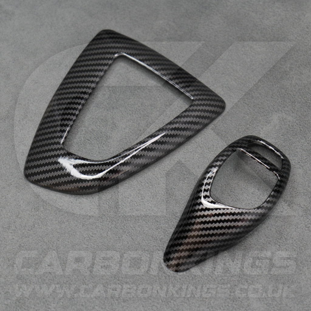 Carbon Fibre Style Gear Knob & Surround Trims  BMW F20 F30 F34 M135i M140i M235i