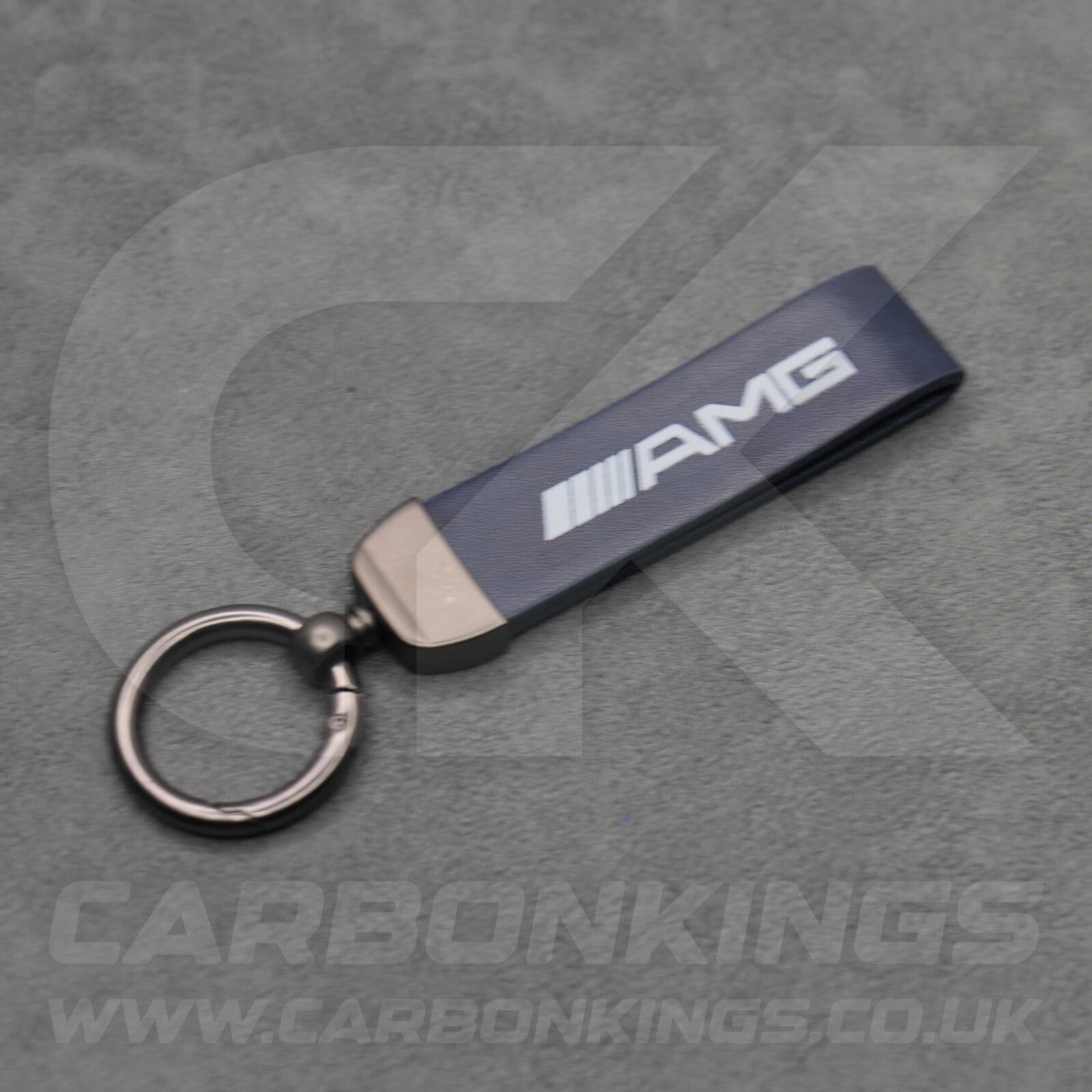 Mercedes AMG Leather Key Chain Ring Car Keys A35 A45 C43 C63 E53 E63 S63 A C E S