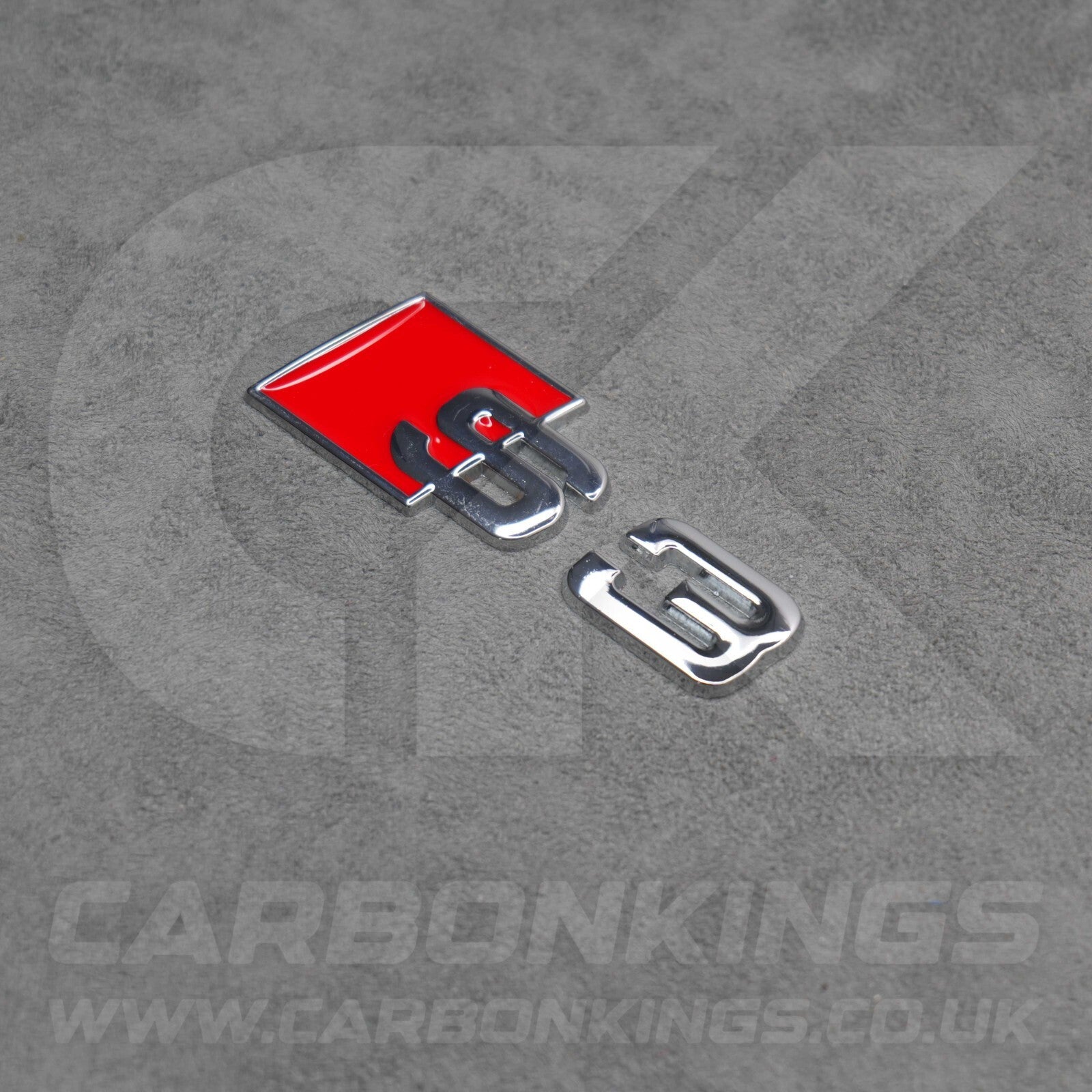 Audi S3 Silver Chrome Boot Rear Badge Letters Logo Emblem S 8L 8P 8V 8Y