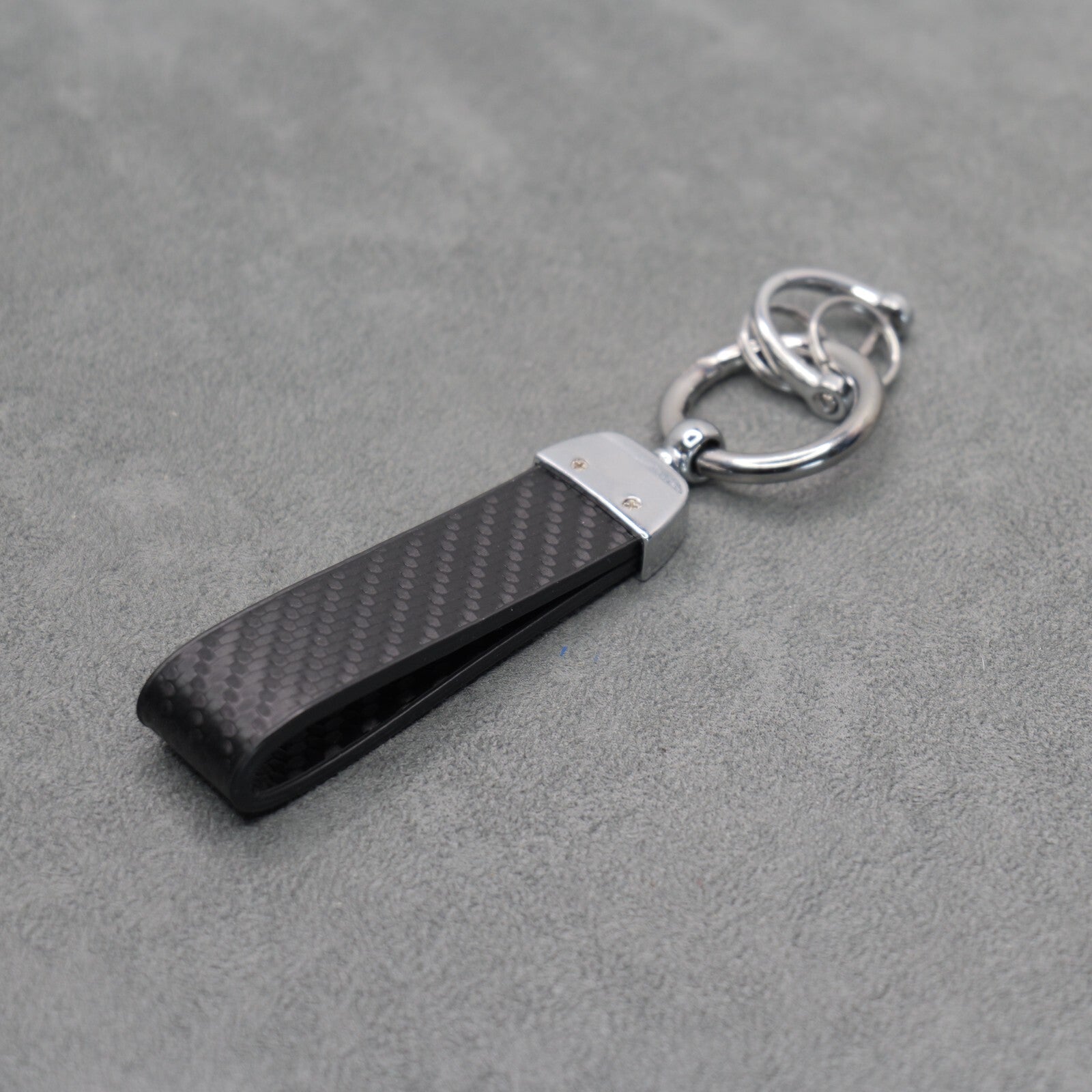 Mercedes AMG Carbon Fibre Key Ring Chain Premium Durable C63 C43 A45 E63 S63 A35