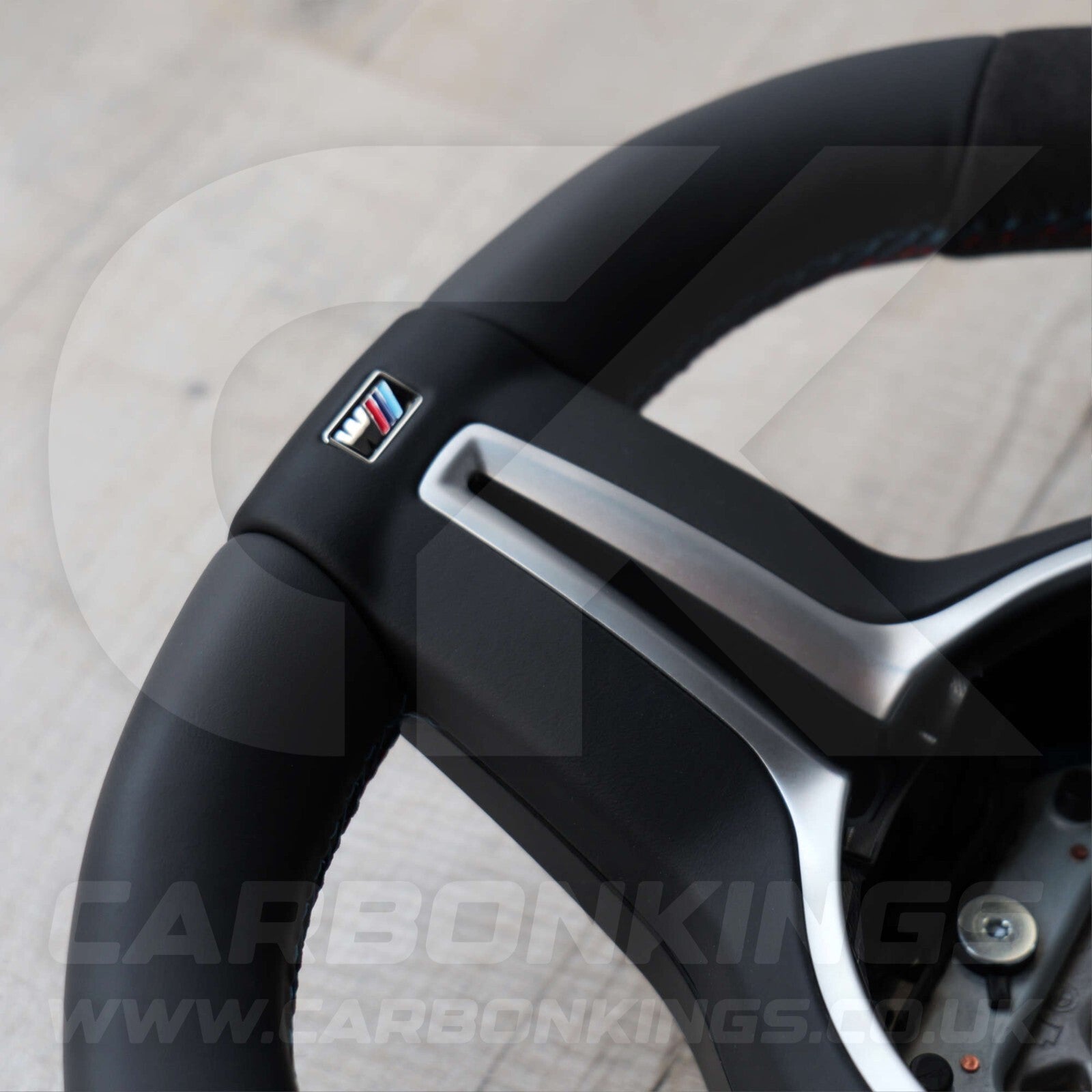 BMW Alcantara M Sport Blue Steering Wheel 1 2 3 4 X1 X3 X4 X5 X6 M2 M3 M4 F80 +