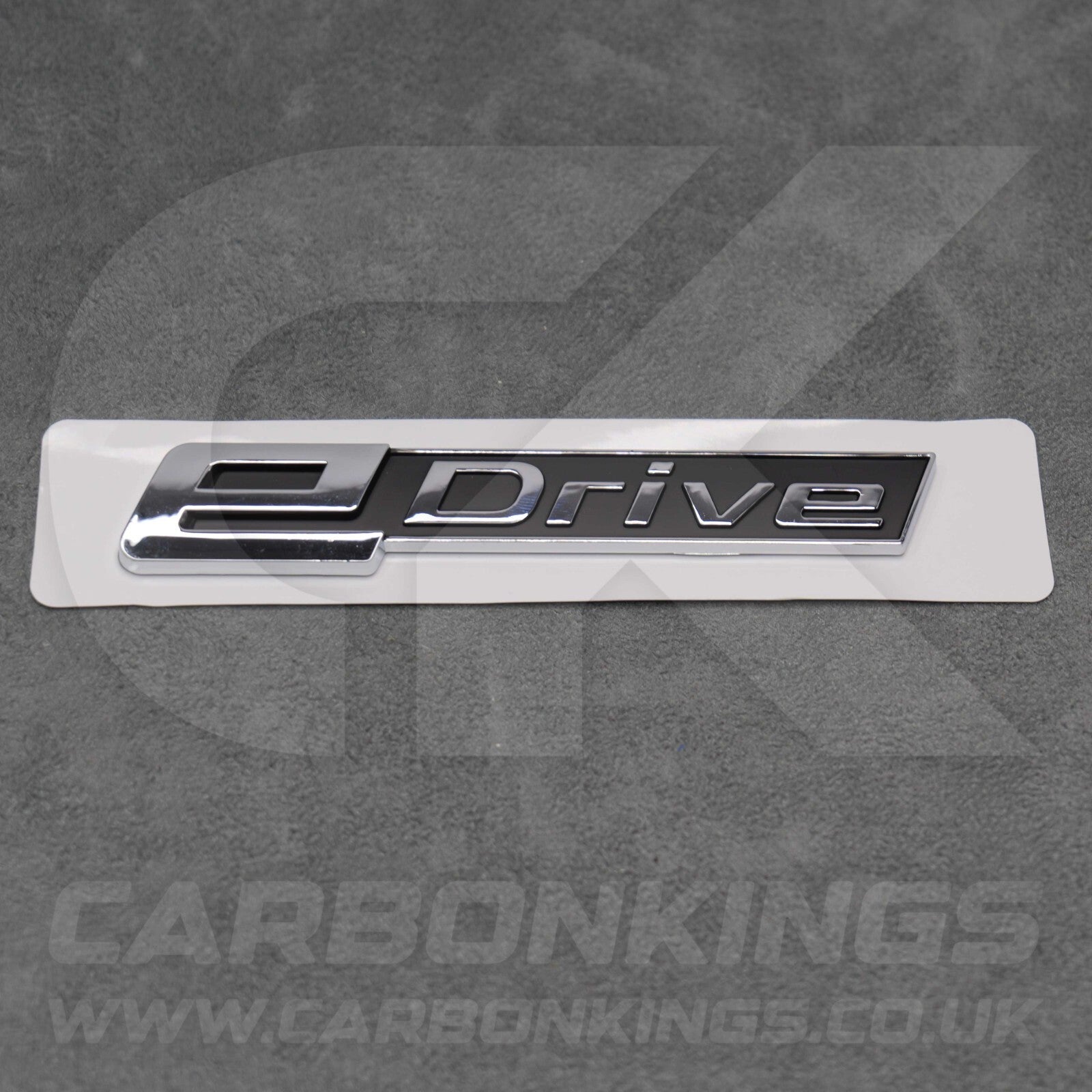 BMW Silver & Black eDrive Rear Emblem Boot Badge Logo BMW i3 i3s i8 iX Electric