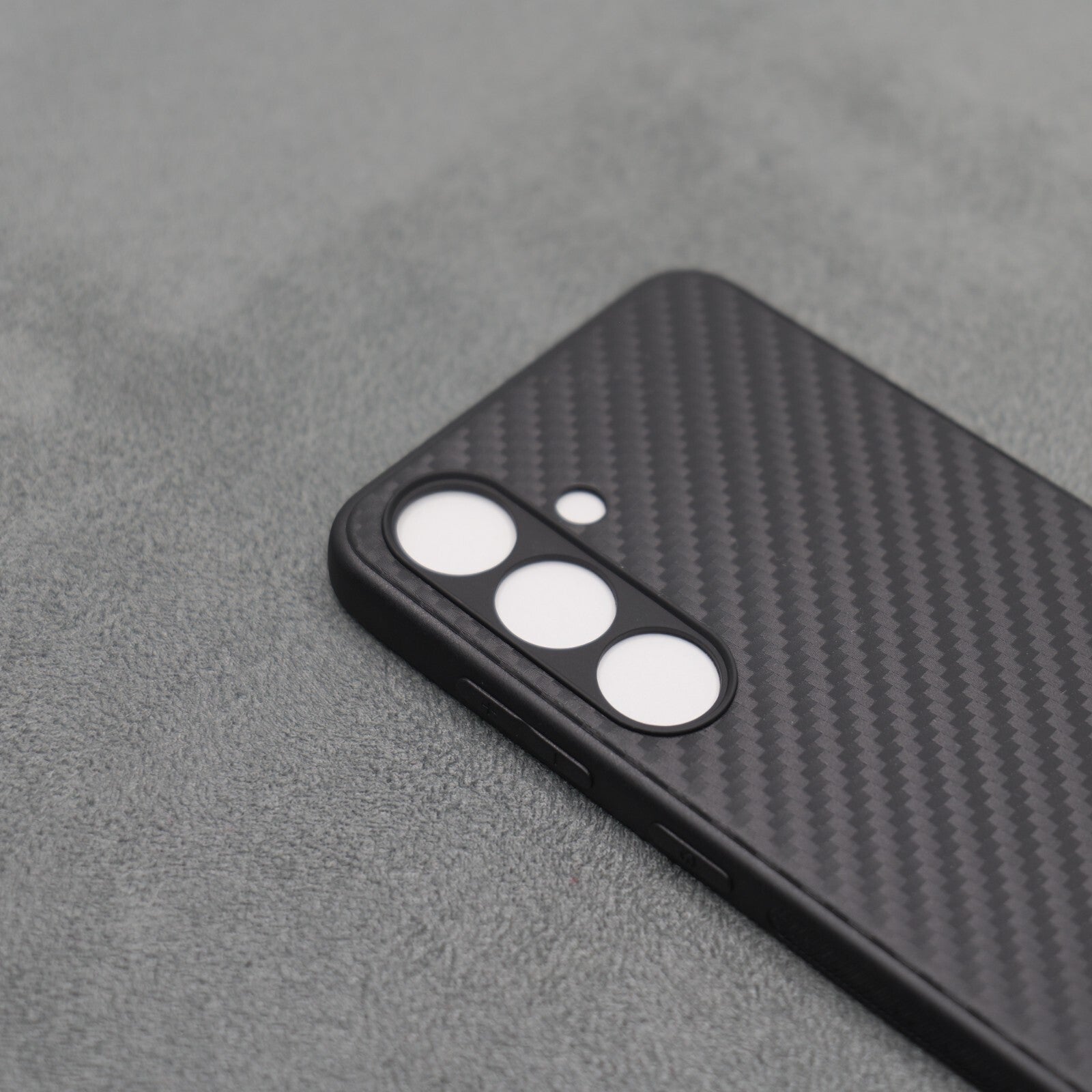 Carbon Fibre Thin Samsung Galaxy Phone Case S20 S21 S22 S23 S24 FE Plus Ultra +